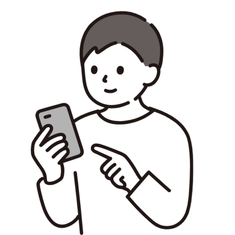 LINEで完結するから負担が少ない