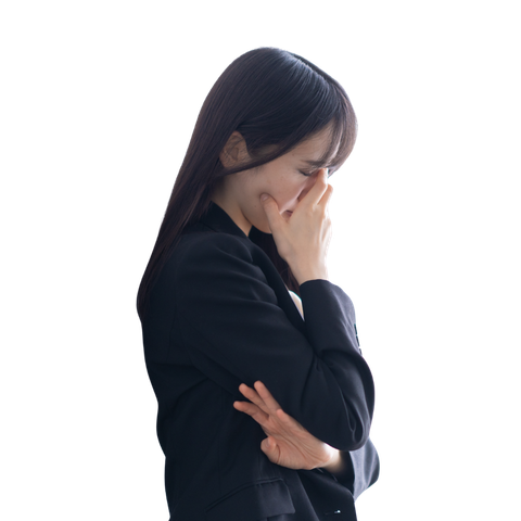 転職に悩む20代女性